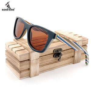 Natural Unique Wooden Sunglasses