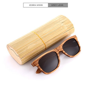 Classy Retro Wooden Sunglasses
