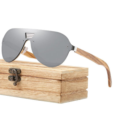 Fashionable Wooden Sunglasses with Wooden Case