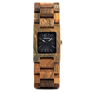 25mm Wooden Quartz Watch
