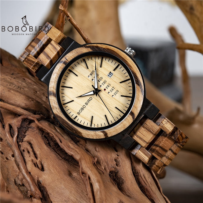 Classic Retro Wooden Watch