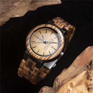 Classic Retro Wooden Watch