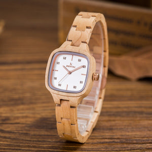 Lavish Maple Wooden Watch